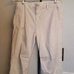 Mother Misfit tan jeans